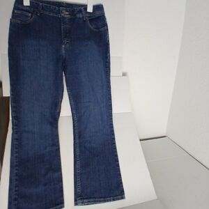 Rider Lee Elegant Indigo Women's Flare Jeans Size 18p